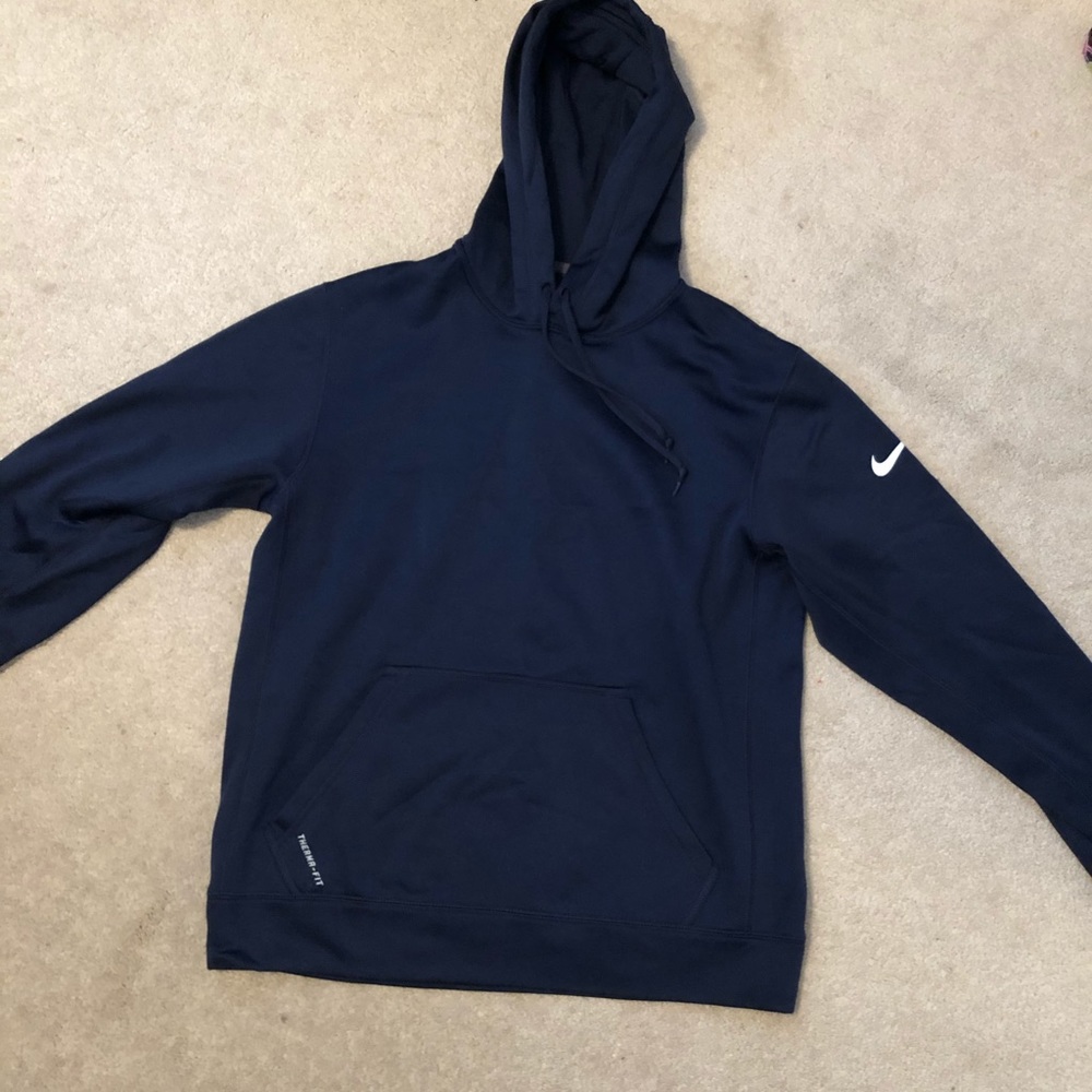 Nike Therma Fit Navy Blue Hoodie